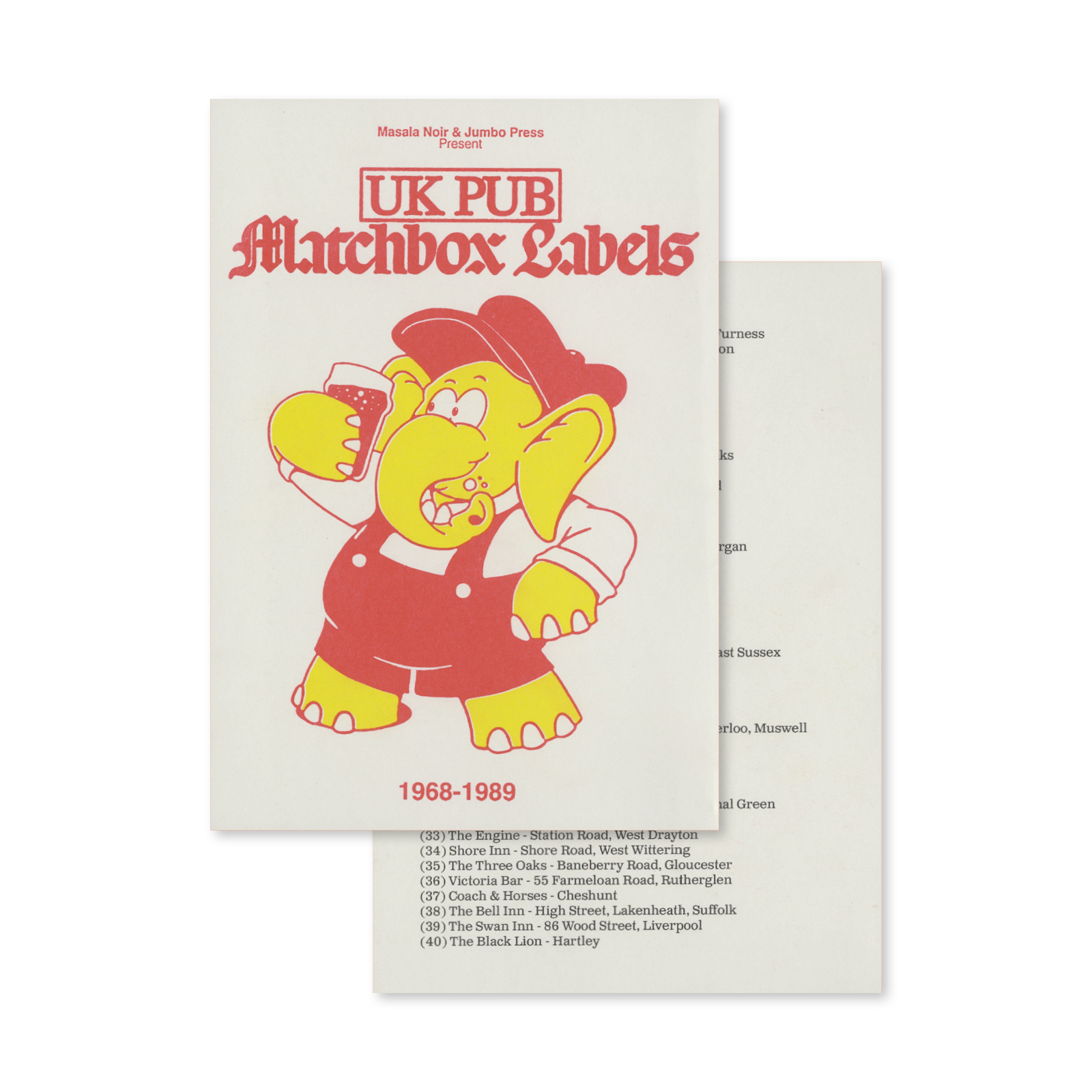 Matchbox Labels – Quintal